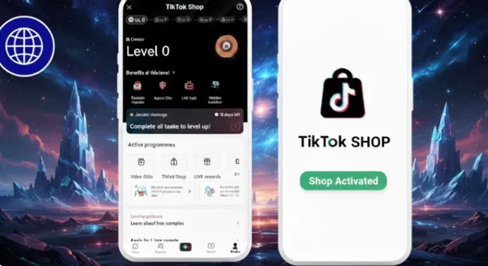 TikTok Shop Activated | 1 500 Followers | Live Studio+Phone+Rewards | Easy Access |