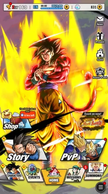 165M Total Power|LV 160|4 UL+ 13 LL|Saiyan 4 Full Power Goku, Vegeta, Omega Shenron, SS Goku Etc |Android| CheckSS (DBL919)