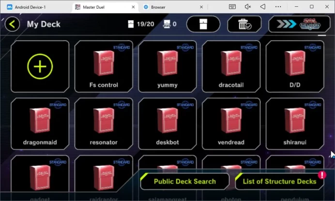 Lv 18 | 19 Deck|Dracotail,  Yummy, D/D, Fiendsmith, Resonator, Etc|Ranked Available|Konami|CE ON|Check SS(YMD869)
