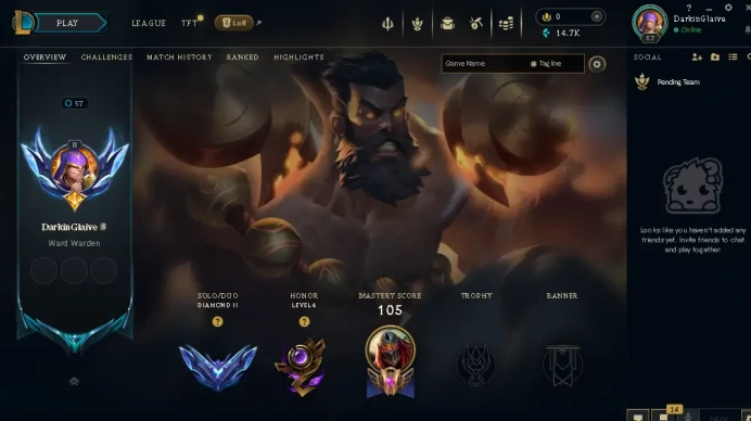 EUW / DIAMOND 2(43LP) / 93 Champ / 14 Good Skins(1 Ultimate, 4 Epic) /14.7K BE / HONOR 4 / 57 LVL / FULL ACCES / S14 ACC / HANDMADE /  CHEAP
