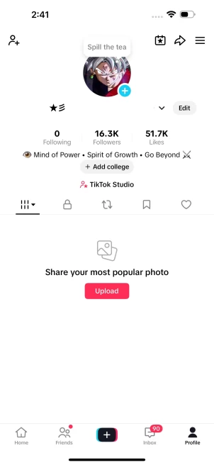 Usa Monetized Account Creator Rewards Program (Active) | 16k Real Followers 51k Likes | Real Screenshots + Full Access + Good Standing