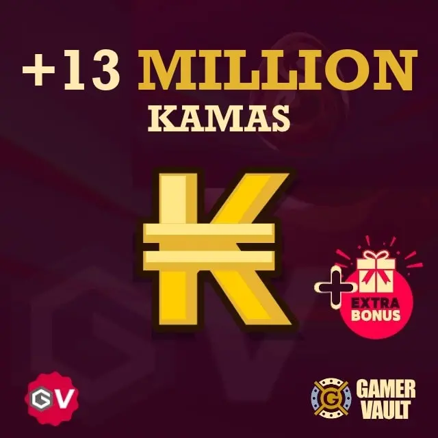 Dakal | 13.000.000 Kamas | 13 M Dakal | Dofus Unity 3.0 | GamerVault | Livraison Instantanée | Kamas