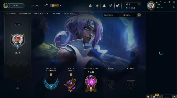 EUW -(S16) PLATIN 4 - 72 Champ - 3 Good Skins(1 Legendary, 1 Epic) - 14.2K BE - HANDMADE - 38 LVL - - FULL ACCES - LIFETIME WARRANTY - CHEAP