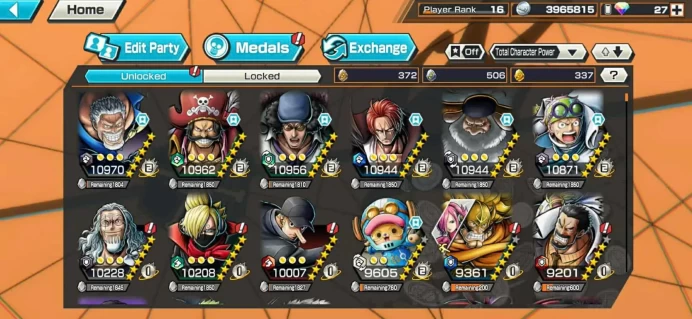 BR656-IOS+Android-5 Ex Max(Saturn+Garp+Roger+Shank v2+Kuzan)+Good Medal+Support 145%+Koby Max+Rayleigh Max+Uta Hallowen+Uta v2+Uta+Egghead Zoro
