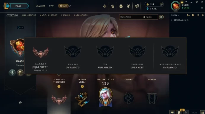 EUW -(S16) BRONZE 2 - 102 Champ - 212 Good Skins(1 Ultimate, 5 Mythic, 14 Legendary, 59 Epic) - 10.4K BE - S6 ACC - FULL ACCES - - CHEAP
