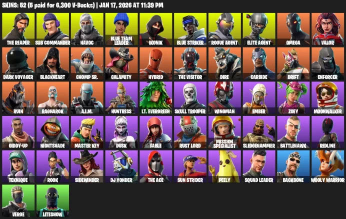 52 Skin | IKONIK | The Reaper | Minty Axe |