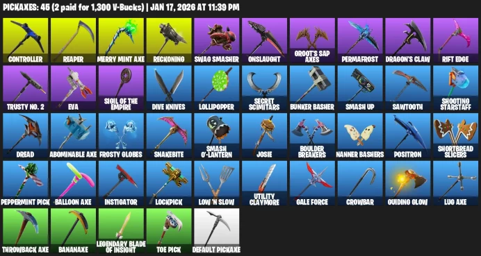 52 Skin | IKONIK | The Reaper | Minty Axe |