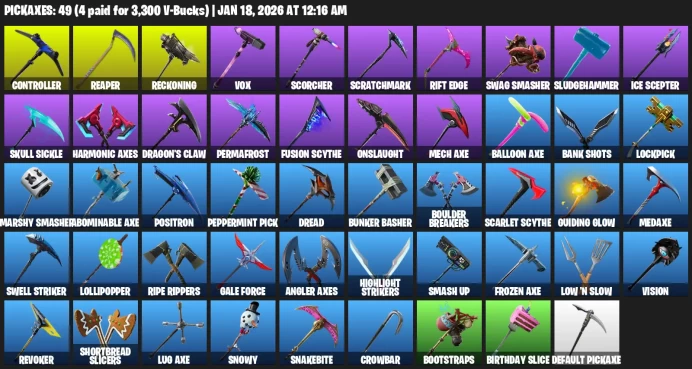 76 Skins | IKONIK | WORLD CUP | Rogue Agent | Prodigy |