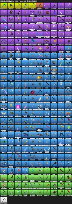 346 Skins | The Reaper + Merry Mint Ax + Leviathan Ax + OG STW + Omega (Stage 5)