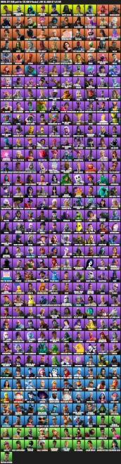 371 Skins | Travis Scott | Rogue Spider Knight | OG STW | Leviathan Axe |