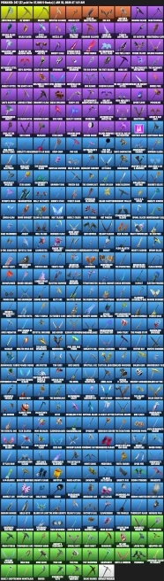 371 Skins | Travis Scott | Rogue Spider Knight | OG STW | Leviathan Axe |