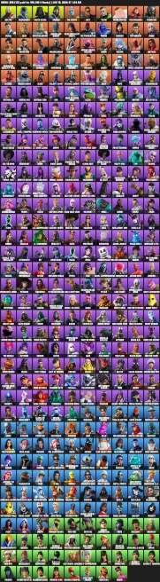 358 Skins |  Kratos + Merry Mint Axe + Black Adam