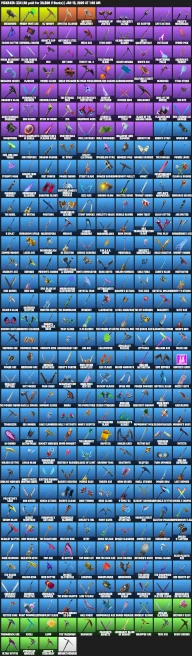 336 skins | The Reaper | Merry Mint Axe | Royale Knight | Elite Agent | Omega (stage 5)
