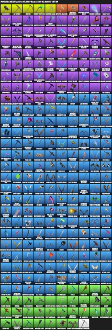 345 Skins + Travis Scott + Honor Guard + Merry Mint Axe + Psycho Bandit  + Floss