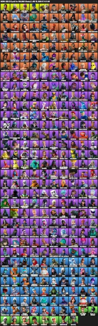 328 Skins | Rose Team Leader, Warpaint, Psycho Bandit, Chun-li, Leviathan Axe