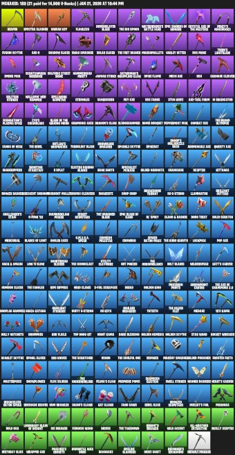 157 Skins | Major Glory | IKONIK | Spectra Knight | Hades | Kymera | Vendetta | Joey | The Scientist | Spire Assassin |