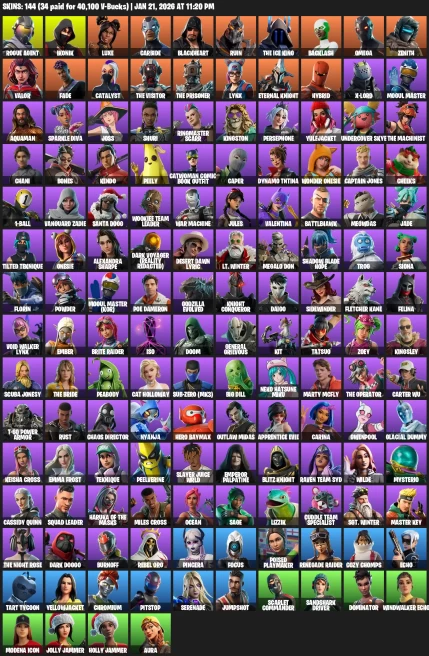 IKONIK | 144 Skins