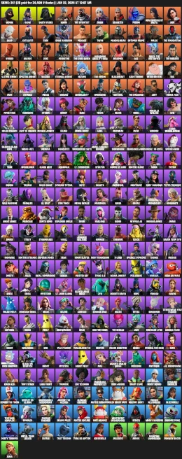 241 Skins | IKONIK + Glow + Leviathan Axe