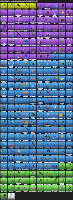 392 Skins | Wildcat + Merry Mint Axe + Leviathan Axe