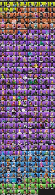 347 Skins | Black Knight + Leviathan Ax | Sparkle Specialist | The Reaper | Renegade Raider