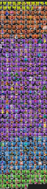 396 Skins + Black knight + Merry Mint Ax + The Reaper