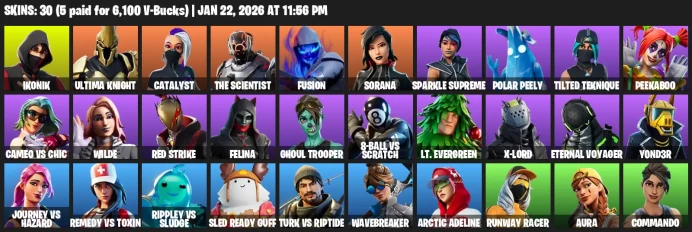 30 Skins | IKONIK |