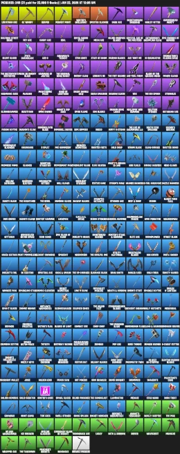 249 Skins | IKONIK | Leviathan Ax | Glow | Gold Midas