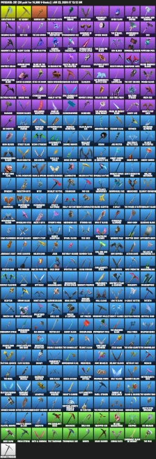 269 Skins | IKONIK | Leviathan Axe | Glow | Gold Midas | Gold TNTina | Gold Brutus