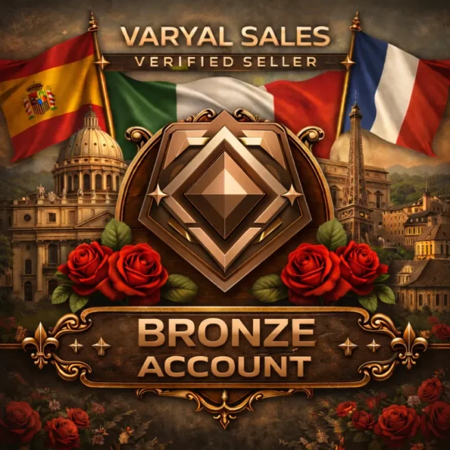 EU | BRONZE 1-2-3 | FULL ACCESS | SAFE | 24/7 SUPPORT | 20+ LEVEL