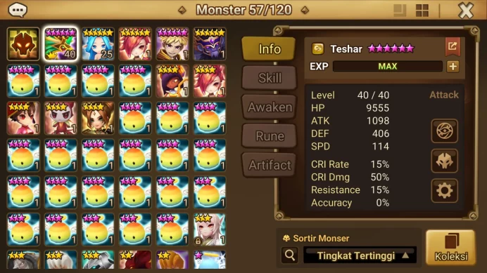 EU|Lv 25|Ready Gacha|160 11 YSC + 3 LAAS + 5 LS + 4 LDS 7 WaterS + 103 MS +|1 NB5[Thesar]|Hive|Check SS(SWR993)