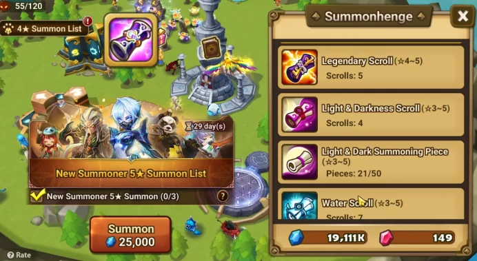 EU|Lv 25|Ready Gacha|160 11 YSC + 3 LAAS + 5 LS + 4 LDS 7 WaterS + 100+ MS |1 NB5[Thesar]|Hive|Check SS(SWR1004)