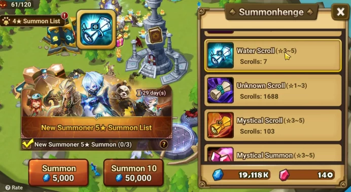 EU|Lv 25|Ready Gacha|160 11 YSC + 3 LAAS + 5 LS + 4 LDS 7 WaterS + 100+ MS |1 NB5[Thesar]|Hive|Check SS(SWR1005)