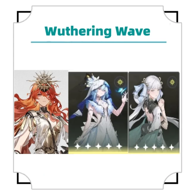 |America |LV38|AUGUSTA+THE SHOREKEEPER +JINHSI+ Random four-star c+haracter| 0 | | Fast Delivery