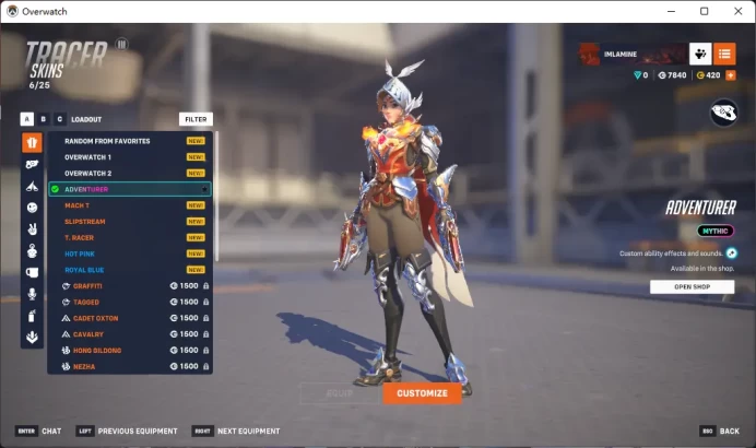 GENJI / CYBER DEMON / ADVENTURER / Full Mail Access / see the picture / Please Read Description / 5108