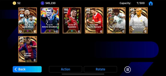 PES30: Collective Strength 3216 | Player 368/500 - 7 Big Time - 30 Epic - 10 Show Time - 92 High Light - 125 Trending