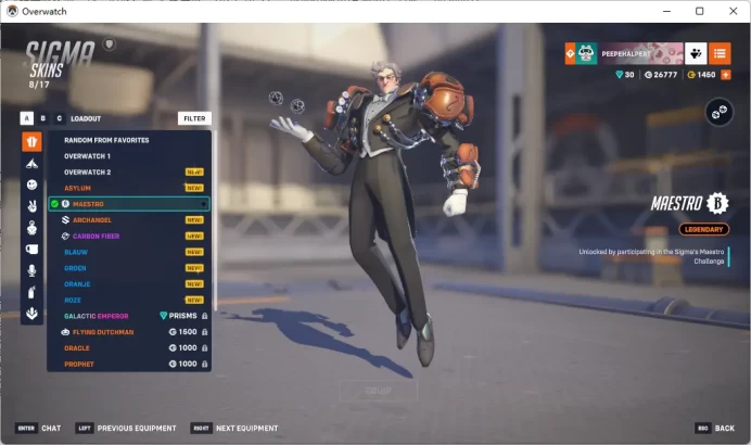 MOIRA / LILITH / 11000 LEGACY Competition Points / Full Mail Access / see the picture / Please Read Description / Whita