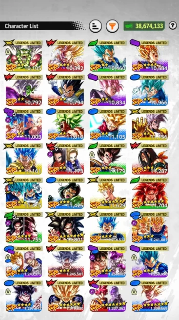 D864-IOS+Android-6 UL(SS4 Goku+SS4 Vegeta+SS4 Gogeta)+32 Legends+Good Equipment+SS2 Gohan+Goku&Hit+Vegeta Saga+Trunks&Gohan+Goku Uis
