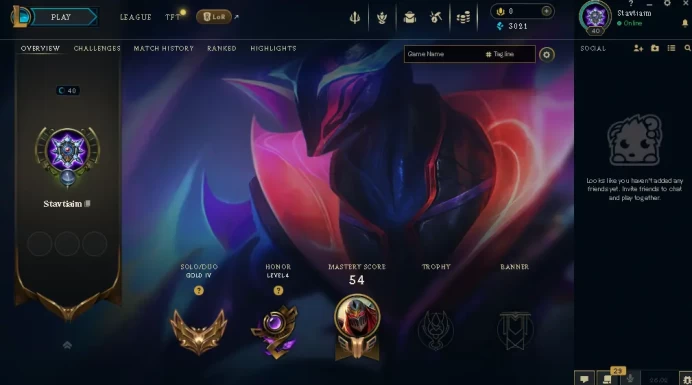 EUW -(S16) GOLD 4- 69 Champ - 3 Good Skins(2 Epic) - 3K BE - HONOR 4 - HANDMADE - 40 LVL - - FULL ACCES - LIFETIME WARRANTY - CHEAP