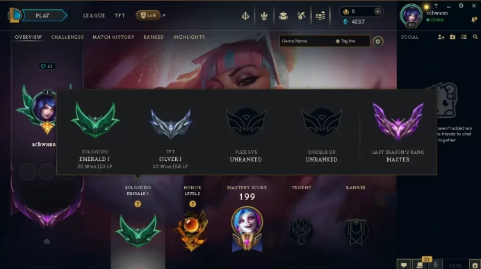 EUW -(S16) EMERALD 1(23LP) - LAST SEASON MASTER-79 Champ - 17 Good Skins(1 Mythic, 1 Legendary, 5 Epic) - 4.5K BE - HONOR 5 - FULL ACCES - CHEAP