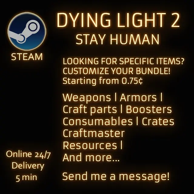 (STEAM) DYING LIGHT 2 STAY HUMAN CUSTOMIZE YOUR BUNDLE