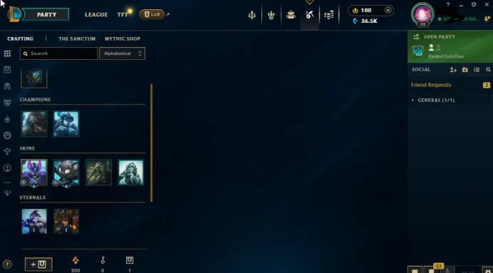 EUW - SAFE SEASON16 IRON 4 0LP | 36500 BE | PLACEMENTS DONE | 0W 19L | INSTANT DELIVERY | LOW MMR | UNVERIFIED EMAIL | IRON IV | #2761
