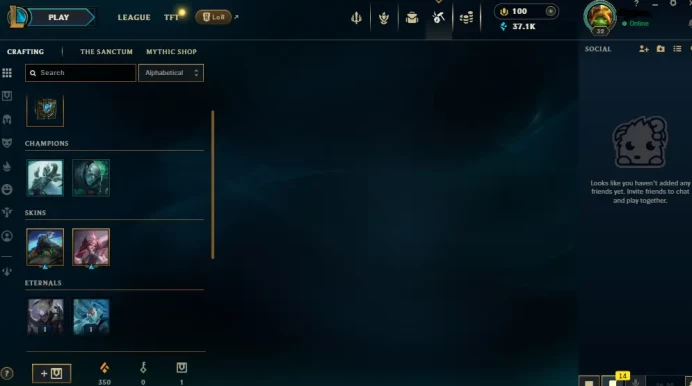 EUW - SAFE SEASON16 IRON 4 0LP | 37100 BE | PLACEMENTS DONE | 1W 21L | INSTANT DELIVERY | LOW MMR | UNVERIFIED EMAIL | IRON IV | #2763
