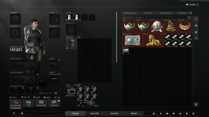 "3x3 Titanium Safe Case S4" [46M Stored Value] [36M+ Cash] [Ace IV Rank] [Level 30] 100% Secure Full Access, Arena Breakout Infinite.