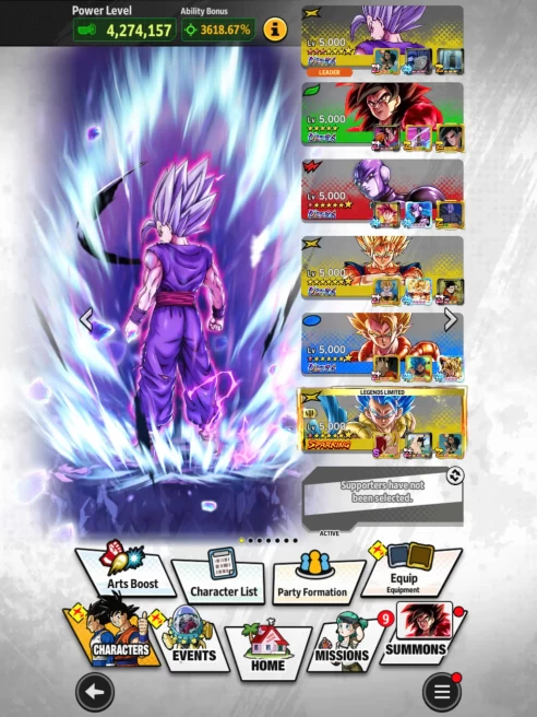 D877-IOS+Android-6 UL(SS4 Goku+Hit+Beast Gohan+S Vegito+S Gogeta)+16 Legend+Good Equipment+Bardock Zenkai+God Gogeta Zenkai+Broly Zenkai+Gotenks