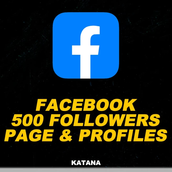 Facebook 500 Followers | Works For Pages & Profiles 