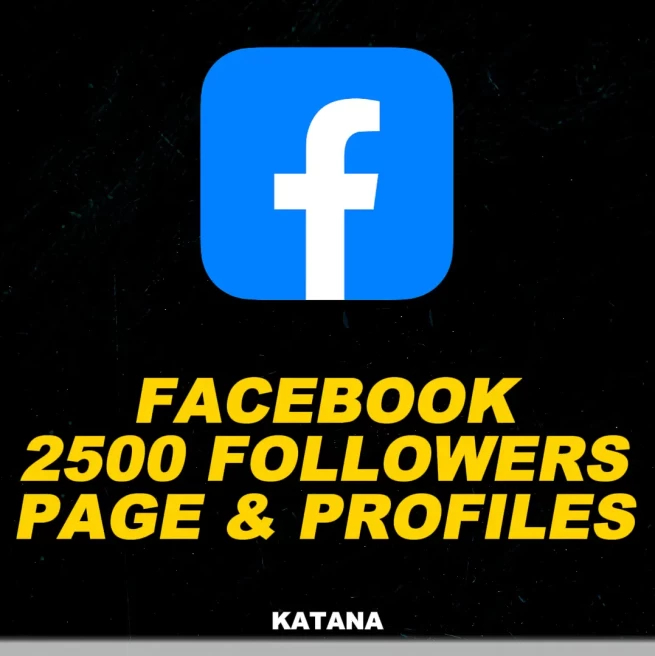 Facebook 2500 Followers | Works For Pages & Profiles