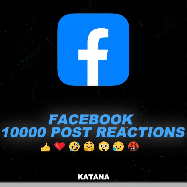 Facebook 10000 Post Reaction | Choose Reactions | Fast Delivery
