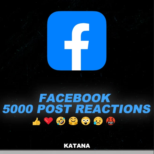 Facebook 5000 Post Reaction | Choose Reactions | Fast Delivery