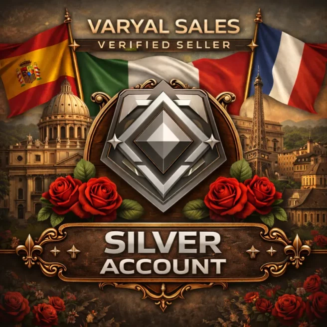 EU | SILVER 1-2-3 | FULL ACCESS | SAFE | 24/7 SUPPORT | 20+ LEVEL