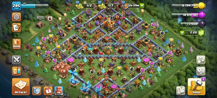 [Code 9198] Th16 XP 245 / Good Heros + BH Fully Max / Very Cheap